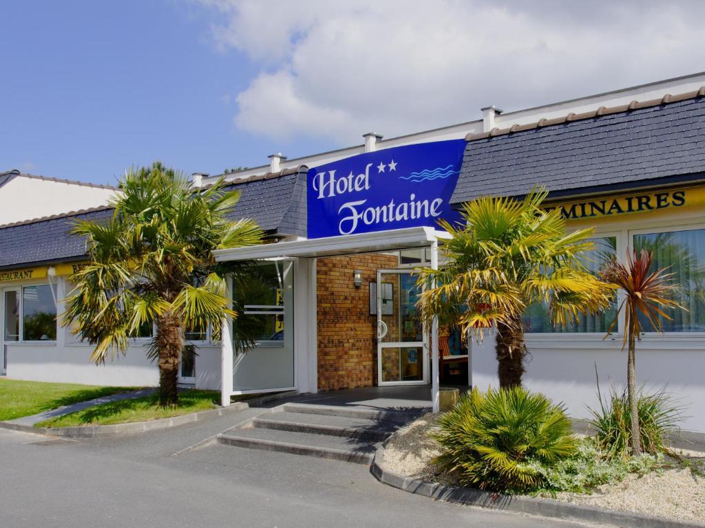 Hotel Fontaine, Morlaix Exterior foto
