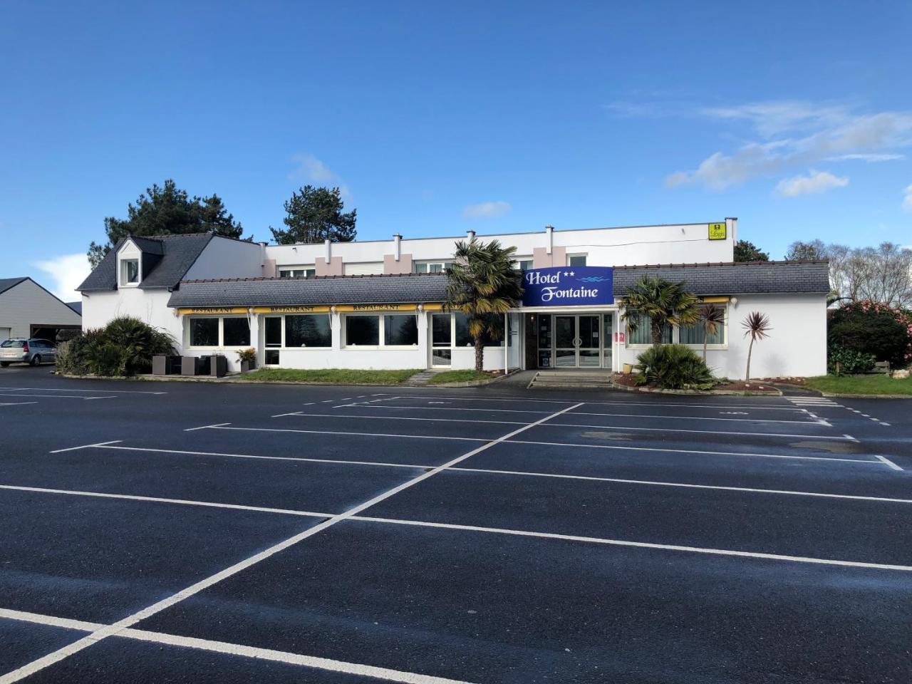Hotel Fontaine, Morlaix Exterior foto